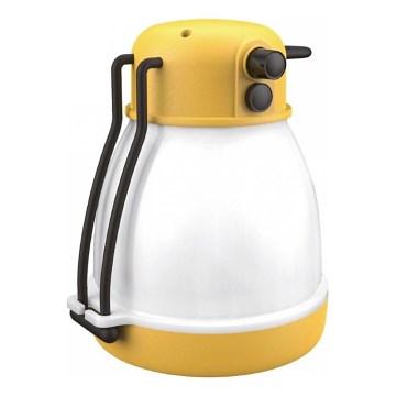 LED prigušiva prenosiva punjiva lampa sa funkcijom powerbanke LUMINA MINIO LED/5V 1800 mAh IP44 žuta