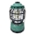 LED prigušiva prenosna kamping lampa 3xLED/3W/3xAA IPX4 zelena