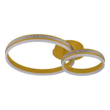 LED prigušiva prislonjen luster LED/110W/230V 3000-6500K + daljinski upravljač