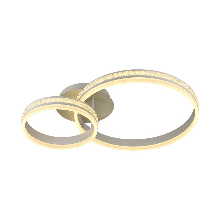 LED prigušiva prislonjen plafonski luster LED/110W/230V 3000-6500K + daljinski upravljač