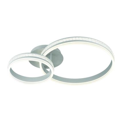 LED prigušiva prislonjen plafonski luster LED/110W/230V 3000-6500K + daljinski upravljač