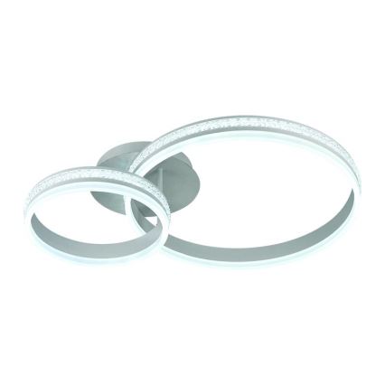 LED prigušiva prislonjen plafonski luster LED/110W/230V 3000-6500K + daljinski upravljač