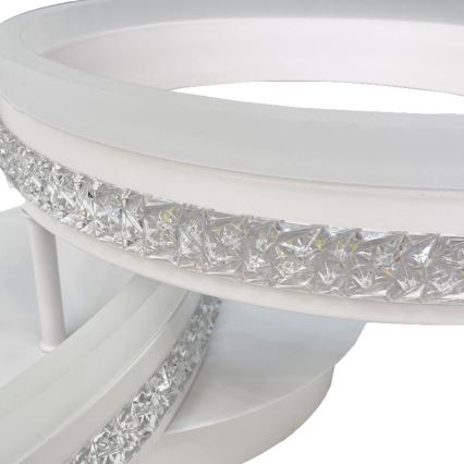 LED prigušiva prislonjen plafonski luster LED/110W/230V 3000-6500K + daljinski upravljač