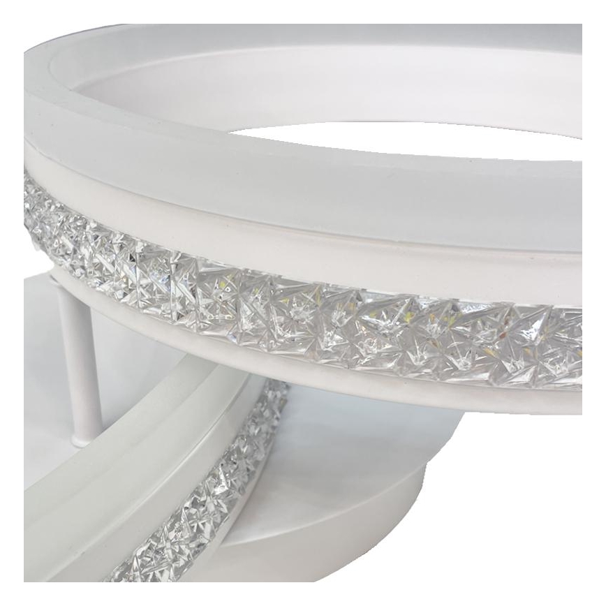 LED prigušiva prislonjen plafonski luster LED/110W/230V 3000-6500K + daljinski upravljač