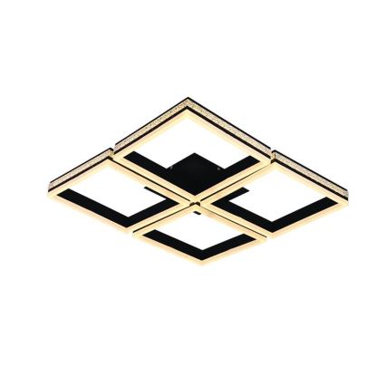 LED prigušiva prislonjen plafonski luster LED/215W/230V 3000-6500K + daljinski upravljač