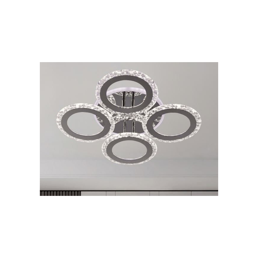 LED prigušiva plafonska lampa LED/55W/230V 3000-6500K + daljinski upravljač