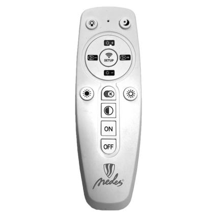 LED prigušiva plafonska lampa LED/55W/230V 3000-6500K + daljinski upravljač