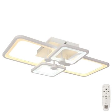 LED prigušiva prislonjen plafonski luster LED/70W/230V 3000-6500K + daljinski upravljač