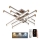 LED prigušiva prislonjen plafonski luster LED/90W/230V 3000-6500K + daljinski upravljač