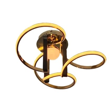 LED prigušiva prislonjena plafonska lampa LED/70W/230V 3000-6500K + daljinski upravljač
