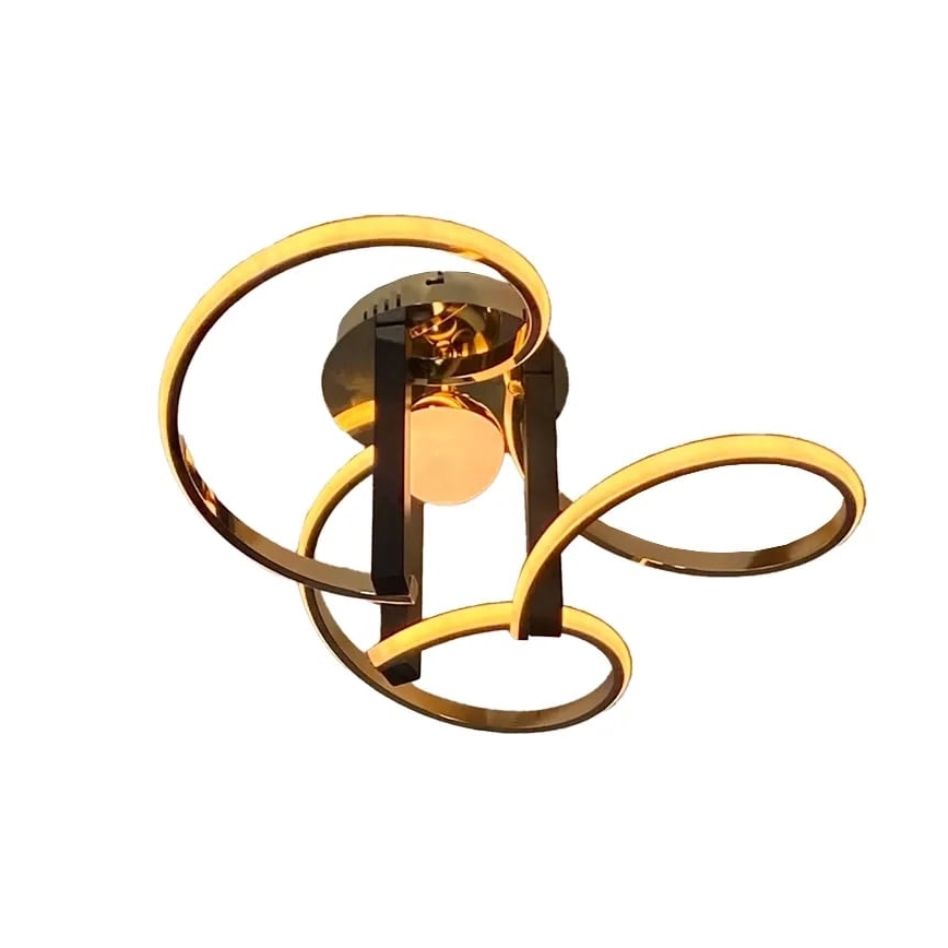 LED prigušiva prislonjena plafonska lampa LED/70W/230V 3000-6500K + daljinski upravljač