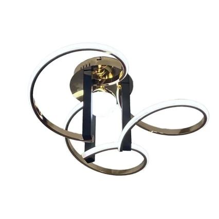 LED prigušiva prislonjena plafonska lampa LED/70W/230V 3000-6500K + daljinski upravljač