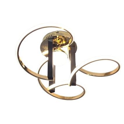 LED prigušiva prislonjena plafonska lampa LED/70W/230V 3000-6500K + daljinski upravljač
