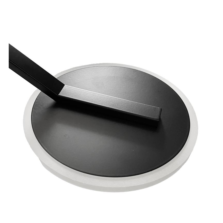 LED prigušiva prislonjena plafonska lampa LED/86W/230V 3000-6500K crna + daljinski upravljač