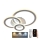 LED prigušiva prislonjena plafonska lampa LED/90W/230V 3000-6500K + daljinski upravljač