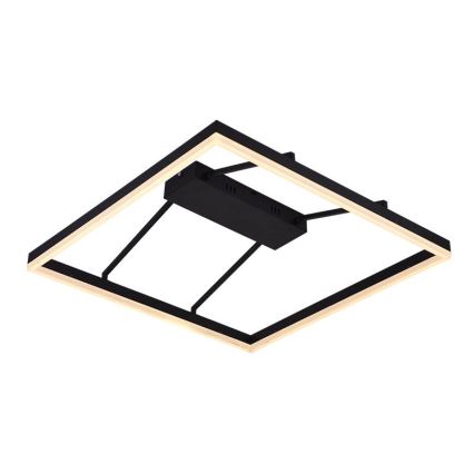 LED prigušiva prislonjena plafonska svetiljka LED/55W/230V 3000-6500K + daljinski upravljač