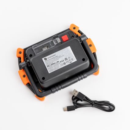 LED prigušiva punjiv reflektor LED/10W/5V USB 6500K IP44
