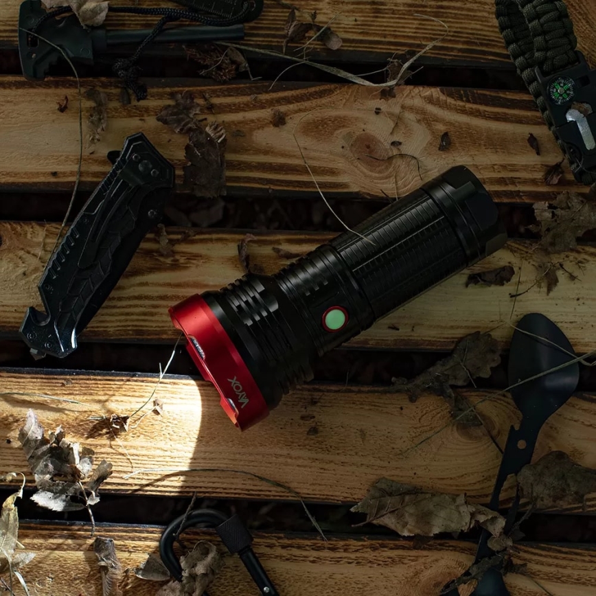 LED prigušiva punjiva baterijska svetiljka LED/20W/5V IPX5 2000 lm 6000 mAh