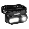 LED prigušiva punjiva čelna lampa 2xLED/5V IPX4 250 lm 2000 mAh