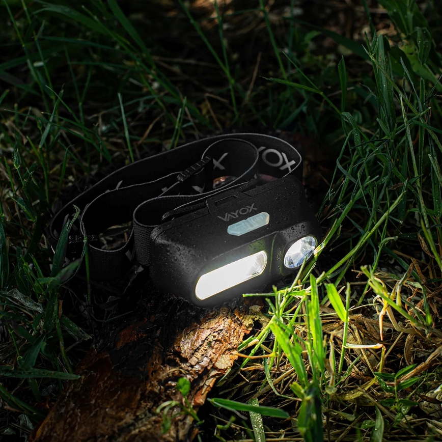 LED prigušiva punjiva čelna lampa 2xLED/5V IPX4 250 lm 2000 mAh