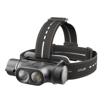 LED prigušiva punjiva čelna lampa GP XPLOR PHR19 LED/1x18650/5V IPX8
