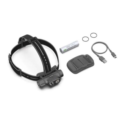 LED prigušiva punjiva čelna lampa GP XPLOR PHR19 LED/1x18650/5V IPX8