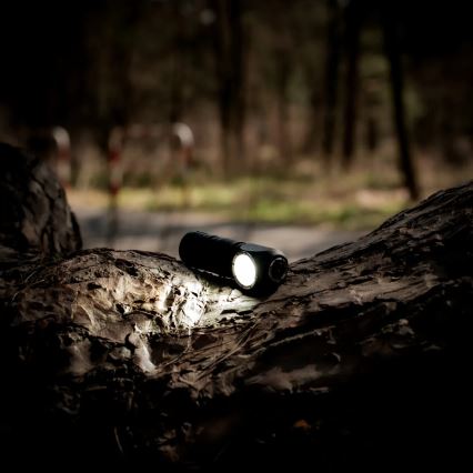 LED prigušiva punjiva čelna lampa 3 u 1 sa crvenim svetlom LED/10W/5V IP66 500 lm 800 mAh