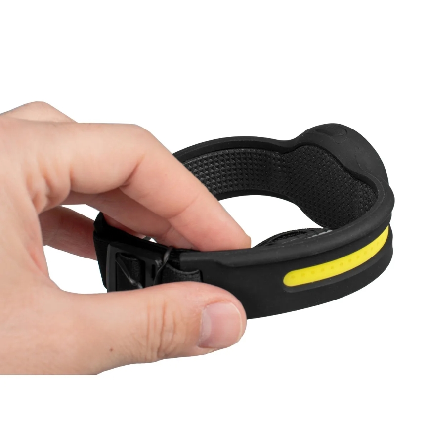 LED prigušiva punjiva čelna lampa sa crvenim svetlom LED/5V IPX4 550 lm 600 mAh