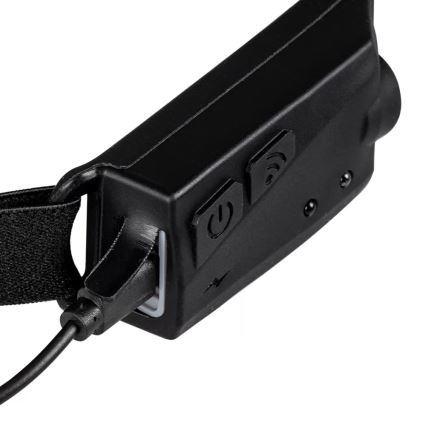 LED prigušiva punjiva čelna lampa sa senzorom 2xLED/5V IP44 350 lm 1200 mAh