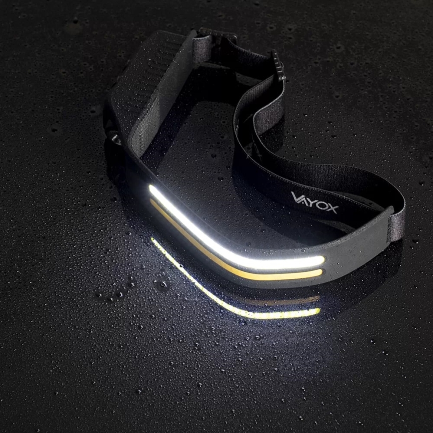 LED prigušiva punjiva čelna lampa sa senzorom 3xLED/5V IP44 300 lm 1200 mAh