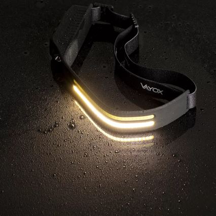 LED prigušiva punjiva čelna lampa sa senzorom 3xLED/5V IP44 300 lm 1200 mAh