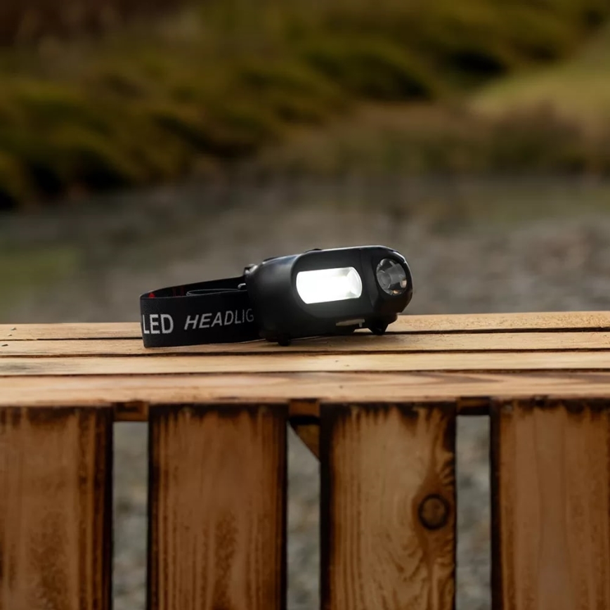 LED prigušiva punjiva čelovka 2xLED/5V IP44 210 lm 2000 mAh