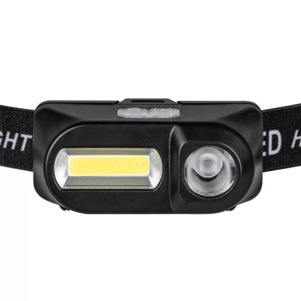 LED prigušiva punjiva čelovka 2xLED/5V IP44 210 lm 2000 mAh