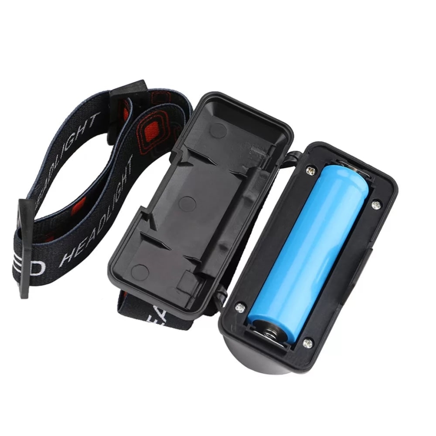 LED prigušiva punjiva čelovka 2xLED/5V IP44 210 lm 2000 mAh