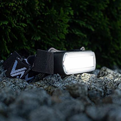 LED prigušiva punjiva čelovka LED/5V IPX4 300 lm 1200 mAh