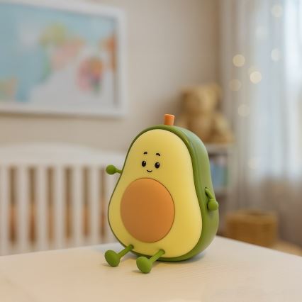 LED prigušiva punjiva dodirna dečije noćno svetlo AVOCADO LED/1W/5V 1200 mAh