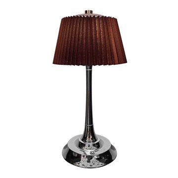 LED prigušiva punjiva dodirna stona lampa LED/1,5W/5V 3000/4000/6000K 1800 mAh smeđa