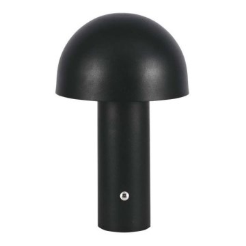 LED prigušiva punjiva dodirna stona lampa LED/1W/5V 3000-6000K 1800 mAh crna