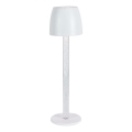LED prigušiva punjiva dodirna stona lampa LED/3W/5V 3000K 1800 mAh bela