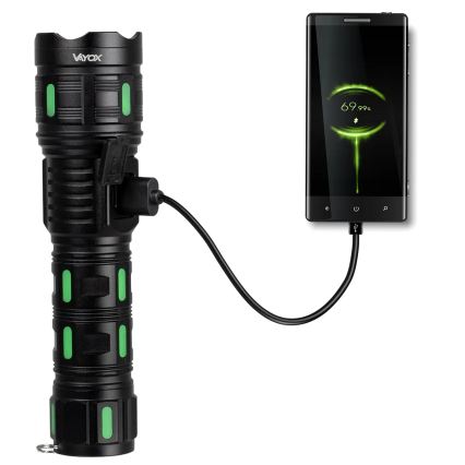 LED prigušiva punjiva lampa sa funkcijom powerbanke LED/20W/5V IP44 1200 lm 5000 mAh