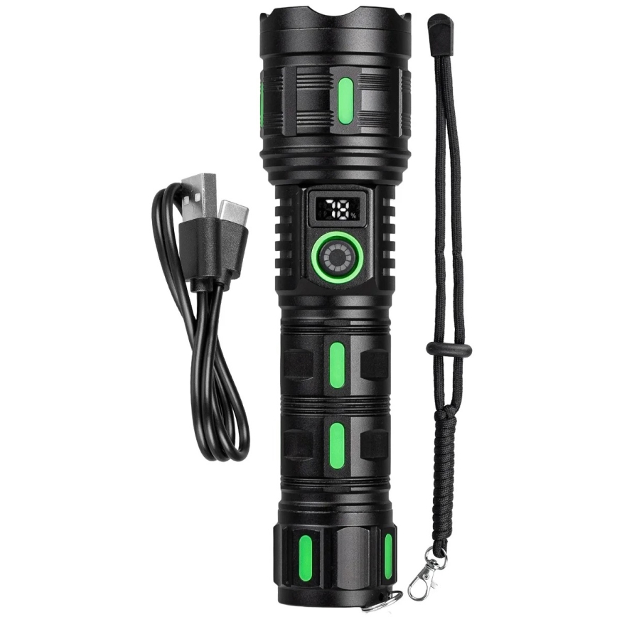 LED prigušiva punjiva lampa sa funkcijom powerbanke LED/20W/5V IP44 1200 lm 5000 mAh