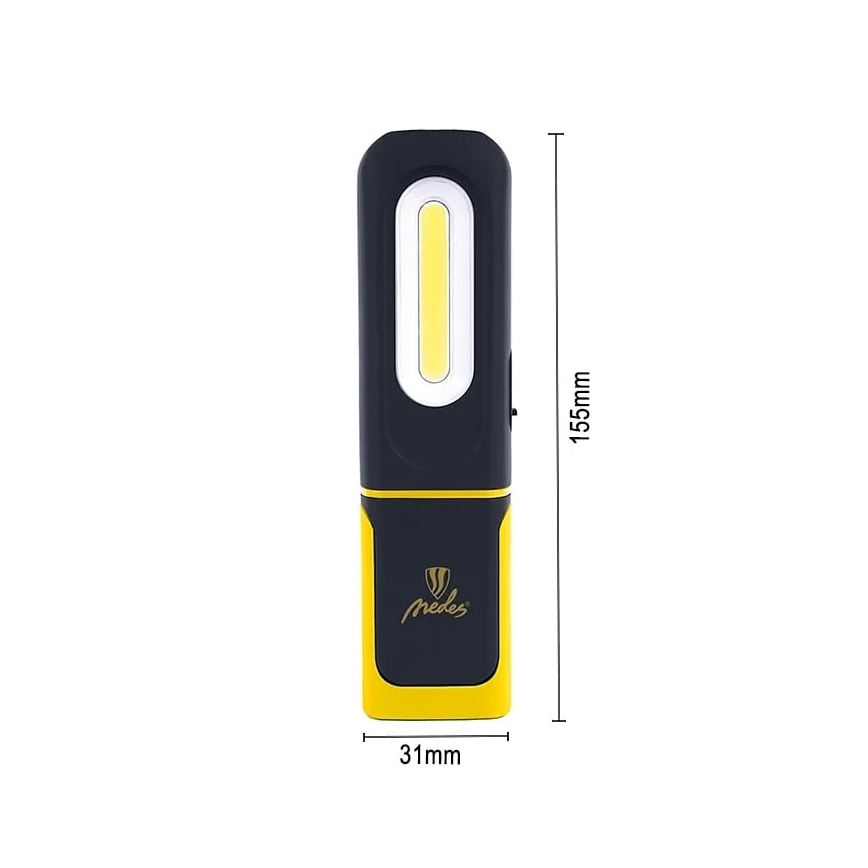 LED prigušiva punjiva radna lampa LED/8W/5V IP44 420 lm 1200 mAh
