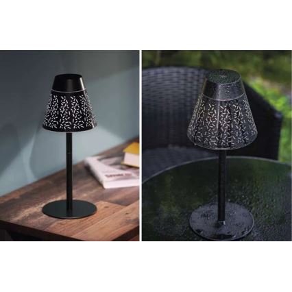 LED prigušiva punjiva spoljašnja stona lampa LED/4,2W/5V 2200mAh IP44