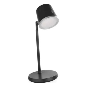 LED prigušiva punjiva stona lampa 4u1 LED/6W/3,7V 3000K/4000K/6500K 1500mAh crna