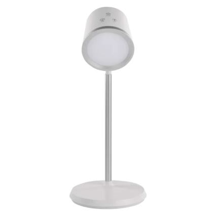 LED prigušiva punjiva stona lampa 4u1 LED/6W/3,7V 3000K/4000K/6500K 1500mAh bela