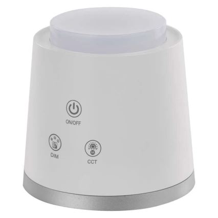 LED prigušiva punjiva stona lampa 4u1 LED/6W/3,7V 3000K/4000K/6500K 1500mAh bela