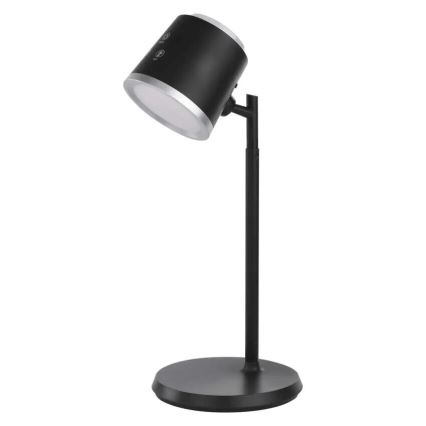 LED prigušiva punjiva stona lampa 4u1 LED/6W/3,7V 3000K/4000K/6500K 1500mAh crna