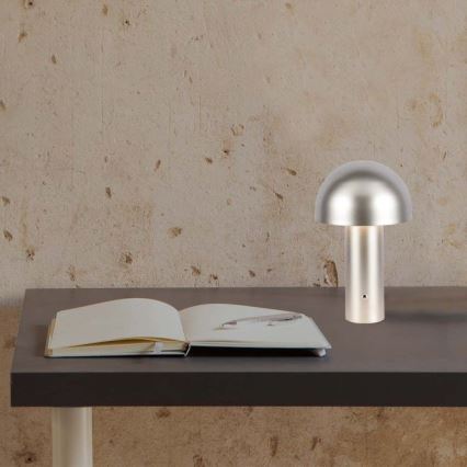 LED prigušiva punjiva dodirna stona lampa LED/1W/5V 3000-6000K 1800 mAh zlatna