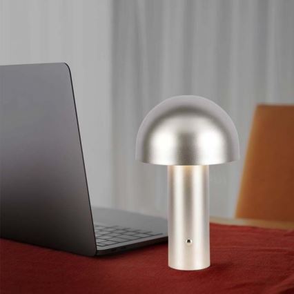 LED prigušiva punjiva dodirna stona lampa LED/1W/5V 3000-6000K 1800 mAh zlatna