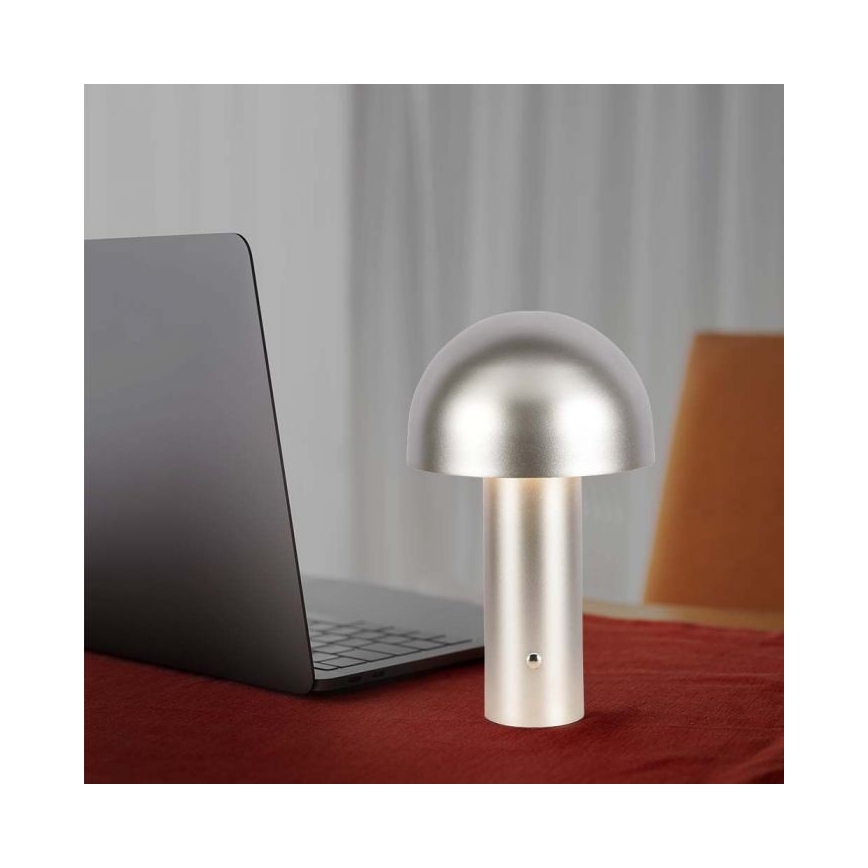 LED prigušiva punjiva dodirna stona lampa LED/1W/5V 3000-6000K 1800 mAh zlatna